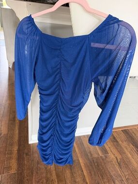 Speechless Blue Sparkle Dress
